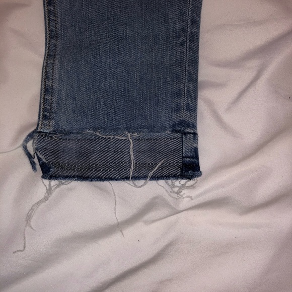 Rag & bone light wash mid rise skinny jeans - Picture 2 of 5